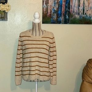 Caslons Women's Sweater Tan Size Medium